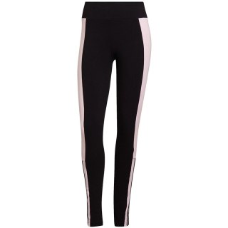 Legginsy damskie adidas Essentials Colorblock czarno-różowe GS6325 Adidas