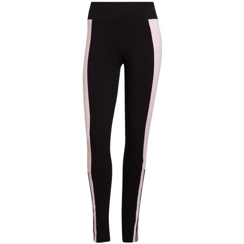 Legginsy damskie adidas Essentials Colorblock czarno-różowe GS6325 Adidas