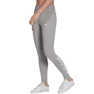 Legginsy damskie adidas Essentials High-Waist szare GL0638 Adidas