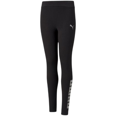 Legginsy dla dzieci Puma Alpha Leggings G czarne 855992 01 Puma