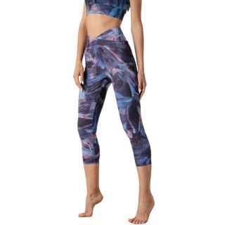 Spodnie damskie funkcyjne 4F multikolor 3 allover H4Z21 SPDF017 93A 4F