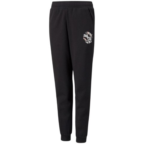 Spodnie dla dzieci Puma Alpha Sweatpants FL czarne 589235 01 Puma