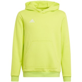 Bluza dla dzieci adidas Entrada 22 Hoody limonkowa HC5069 Adidas teamwear