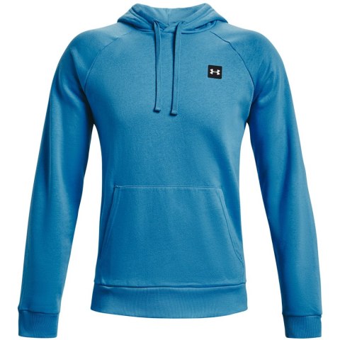 Bluza męska Under Armour Rival Fleece Hoodie niebieska 1357092 422 Under Armour