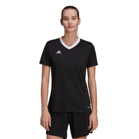 Koszulka damska adidas Entrada 22 Jsy czarna H57572 Adidas teamwear