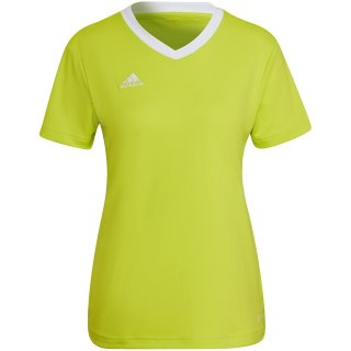 Koszulka damska adidas Entrada 22 Jsy limonkowa HC5080 Adidas teamwear
