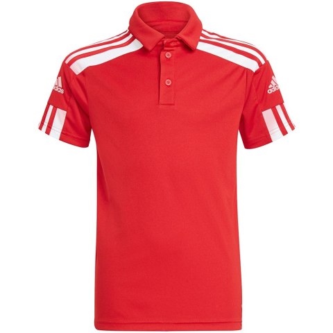 Koszulka dla dzieci adidas Squadra 21 Polo czerwona GP6423 Adidas teamwear
