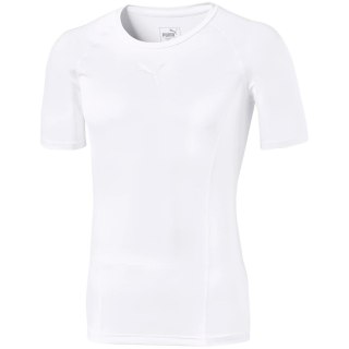 Koszulka męska Puma LIGA Baselayer Tee SS biała 655918 04 Puma
