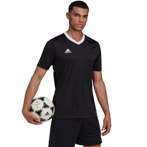 Koszulka męska adidas Entrada 22 Jersey czarna HE1573 Adidas teamwear