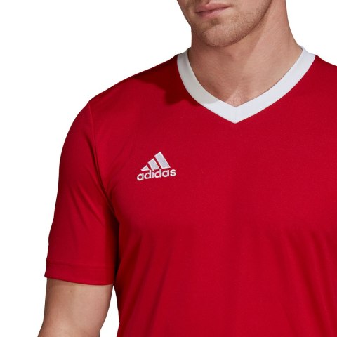 Koszulka męska adidas Entrada 22 Jersey czerwona H61736 Adidas teamwear