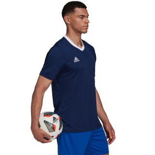 Koszulka męska adidas Entrada 22 Jersey granatowa HE1575 Adidas teamwear