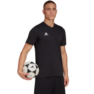 Koszulka męska adidas Entrada 22 Tee czarna HC0448 Adidas teamwear