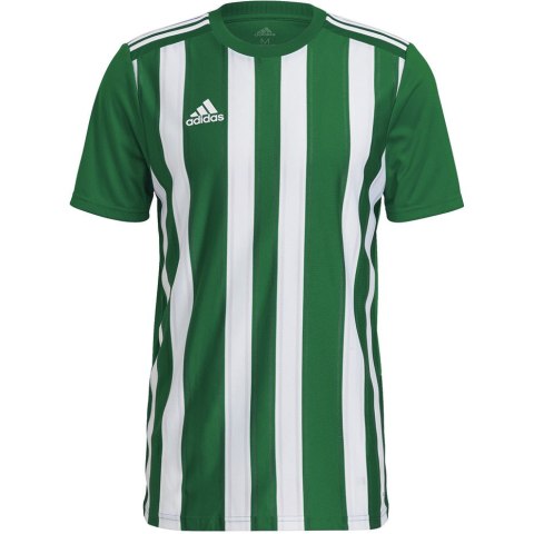 Koszulka męska adidas Striped 21 Jersey zielono-biała H35644 Adidas teamwear