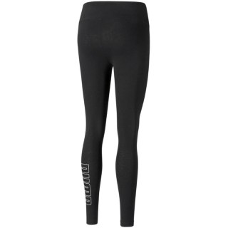 Legginsy damskie Puma Power Logo czarne 589544 51 Puma
