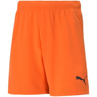 Spodenki dla dzieci Puma teamRISE Short Jr pomarańczowe 704943 08 Puma