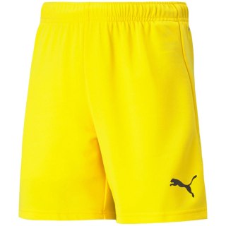 Spodenki dla dzieci Puma teamRISE Short Jr żółte 704943 07 Puma