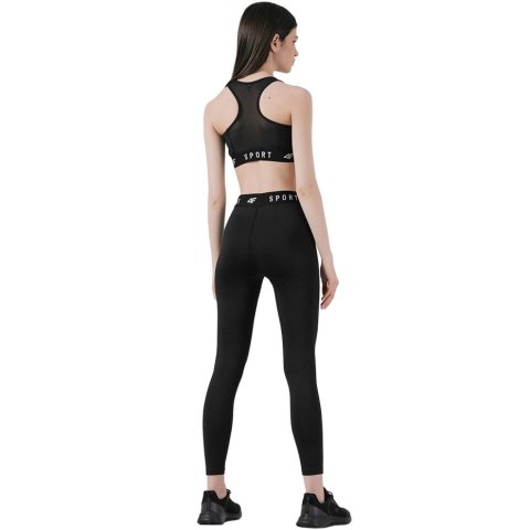 Spodnie funkcyjne damskie 4F głęboka czerń H4L22 SPDF351 20S 4F