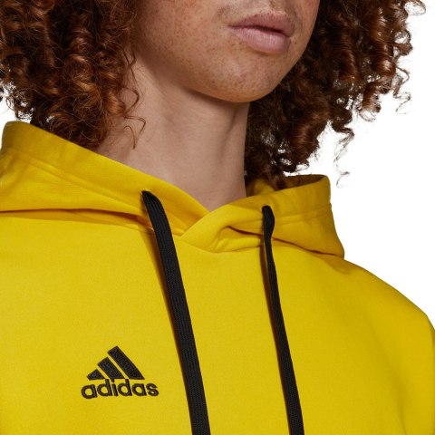 Bluza męska adidas Entrada 22 Hoody żółta HI2140 Adidas teamwear