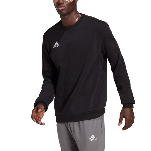 Bluza męska adidas Entrada 22 Sweat Top czarna H57478 Adidas teamwear