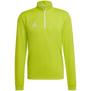 Bluza męska adidas Entrada 22 Training Top limonkowa HC5057 Adidas teamwear