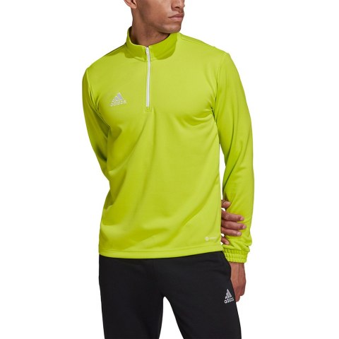 Bluza męska adidas Entrada 22 Training Top limonkowa HC5057 Adidas teamwear