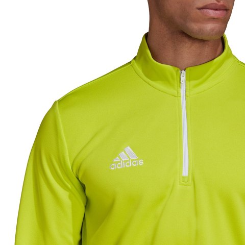 Bluza męska adidas Entrada 22 Training Top limonkowa HC5057 Adidas teamwear