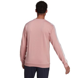 Bluza męska adidas M 3S FT SWT różowa HE4417 Adidas