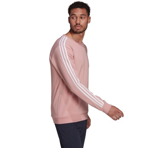 Bluza męska adidas M 3S FT SWT różowa HE4417 Adidas