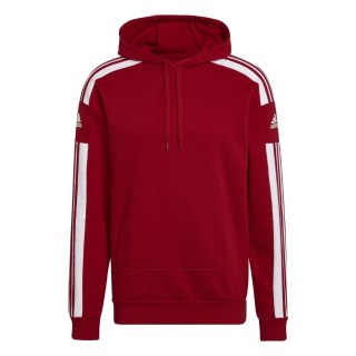 Bluza męska adidas Squadra 21 Sweat Hoody czerwona HC6282 Adidas teamwear