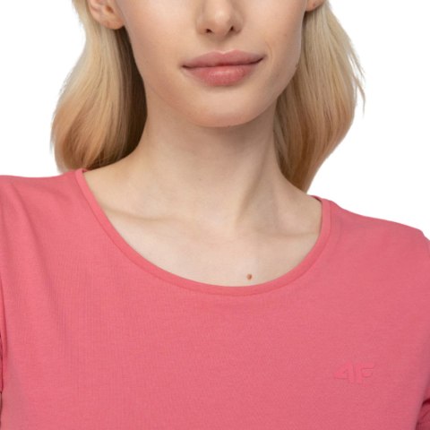 Koszulka damska 4F koralowa H4L22 TSD350 63S 4F