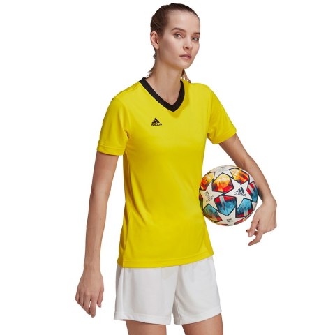 Koszulka damska adidas Entrada 22 Jersey żółta HI2125 Adidas teamwear