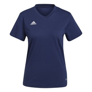 Koszulka damska adidas Entrada 22 granatowa HC0440 Adidas teamwear
