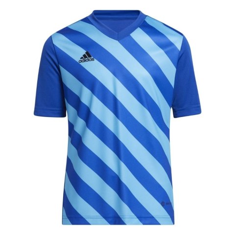 Koszulka dla dzieci adidas Entrada 22 Graphic Jersey niebieska HF0130 Adidas teamwear