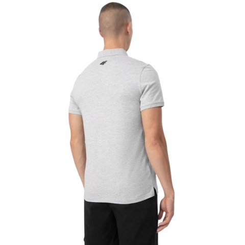 Koszulka męska 4F chłodny jasny szary melanż H4L22 TSM355 27M 4F