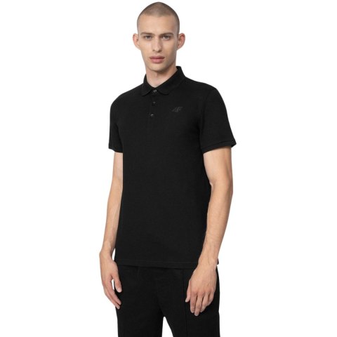 Koszulka męska 4F głęboka czerń H4L22 TSM355 20S 4F