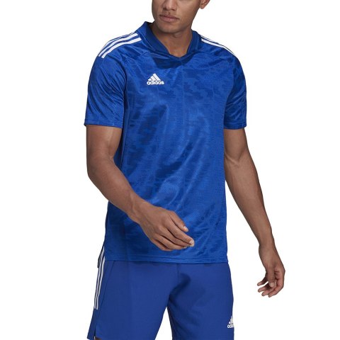Koszulka męska adidas Condivo 21 Primeblue Jersey niebieska GF3357 Adidas teamwear