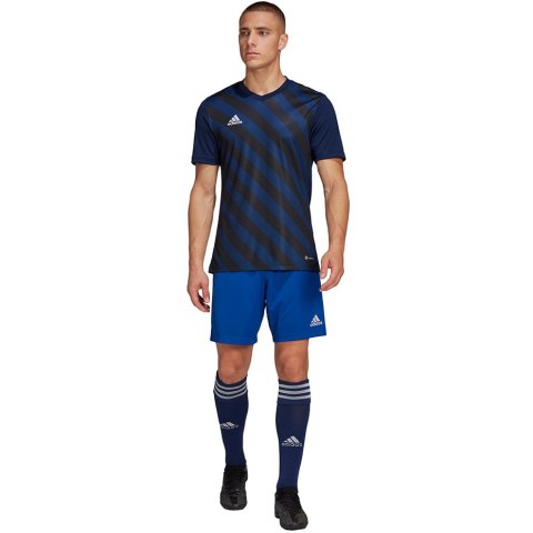 Koszulka męska adidas Entrada 22 Graphic Jersey granatowo-czarna HF0131 Adidas teamwear
