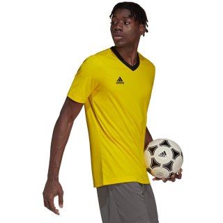 Koszulka męska adidas Entrada 22 Jersey żółta HI2122 Adidas teamwear