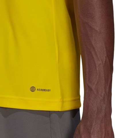Koszulka męska adidas Entrada 22 Jersey żółta HI2122 Adidas teamwear
