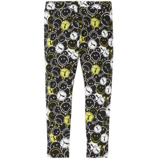 Legginsy dla dzieci Puma x Smiley World AOP czarne 846977 01 Puma