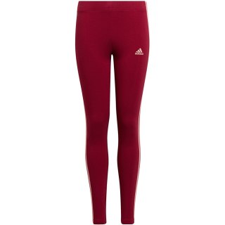 Legginsy dla dzieci adidas Essentials 3-Stripes Leggings czerwone HE1997 Adidas