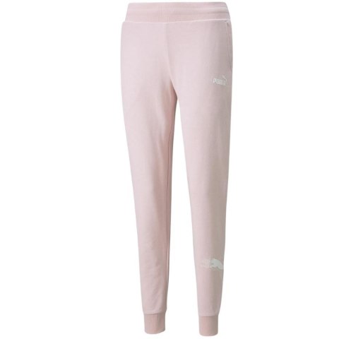 Spodnie damskie Puma Power Graphic Pants różowe 847115 16 Puma