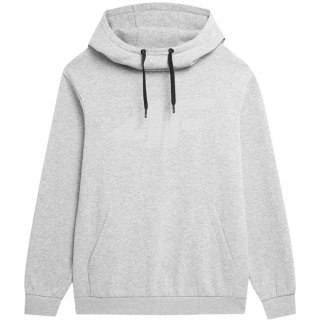 Bluza męska 4F chłodny jasny szary melanż H4L22 BLM352 27M 4F