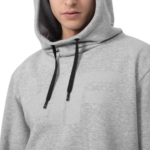 Bluza męska 4F chłodny jasny szary melanż H4L22 BLM352 27M 4F