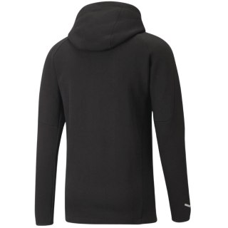 Bluza męska Puma teamFINAL Casuals Hooded Jkt czarna 657383 03 Puma
