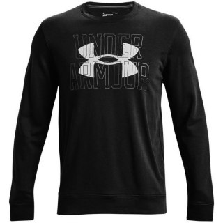Bluza męska Under Armour UA Rival Terry Logo Crew czarna 1370391 001 Under Armour