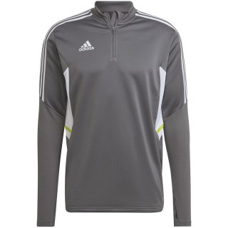 Bluza męska adidas Condivo 22 Training 1/2 zip szaro-biała HD2312 Adidas teamwear
