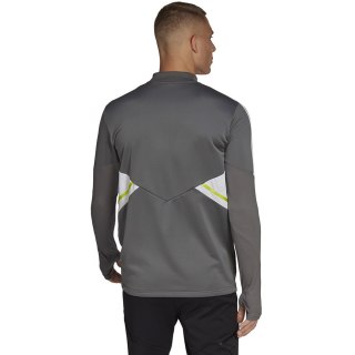 Bluza męska adidas Condivo 22 Training 1/2 zip szaro-biała HD2312 Adidas teamwear