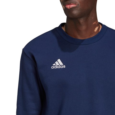 Bluza męska adidas Entrada 22 Sweat Top granatowa H57480 Adidas teamwear