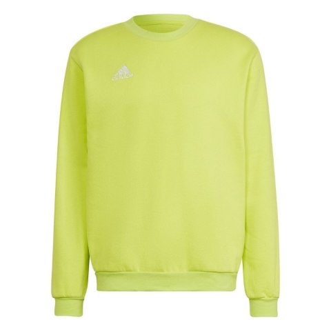 Bluza męska adidas Entrada 22 Sweat Top limonkowa HC5049 Adidas teamwear